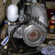 Engine rebuilt